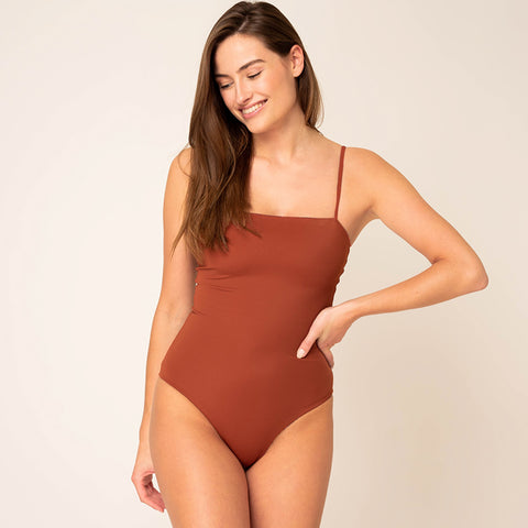Sole One Piece - reversible spice / pink